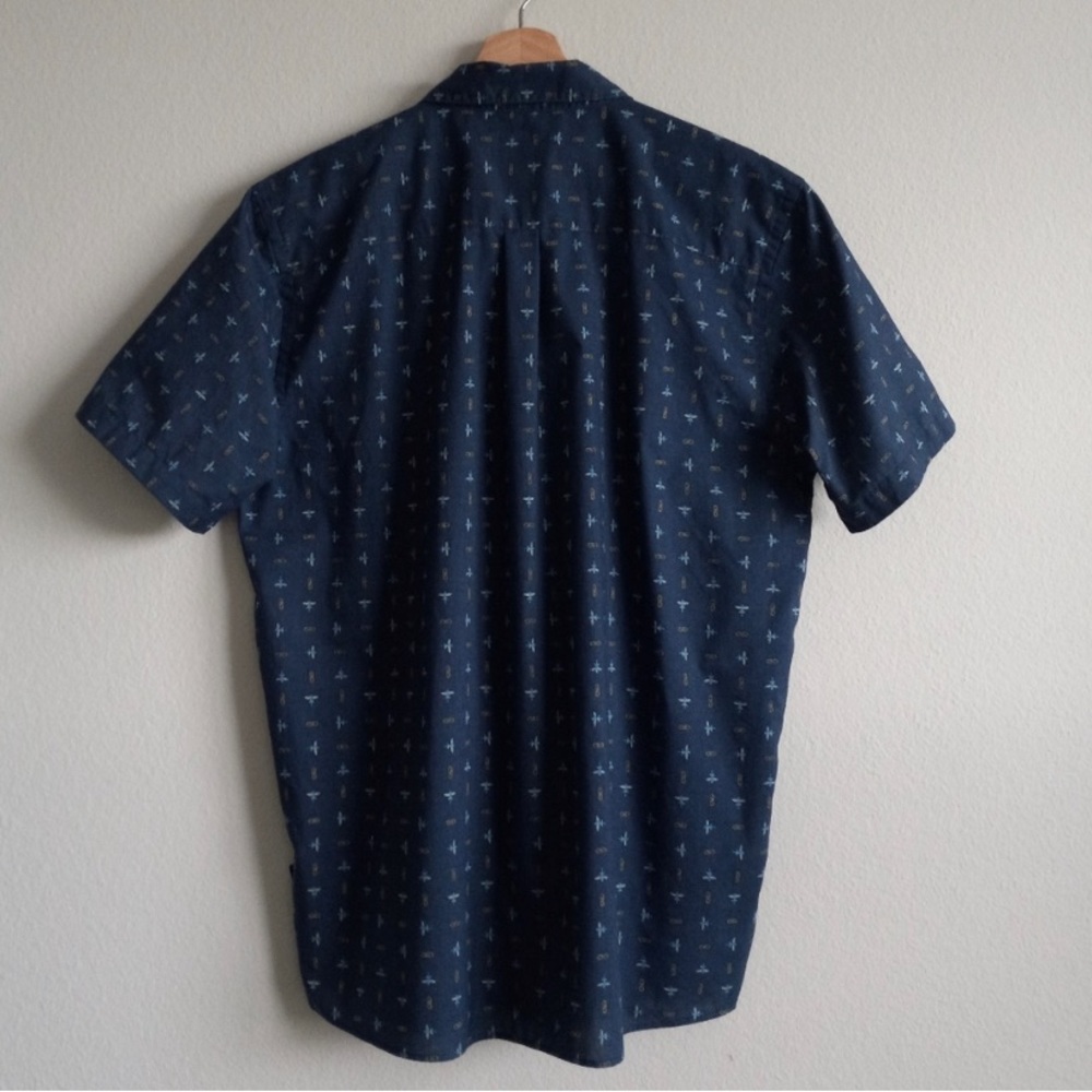 Patagonia‎ Go To Shirt In Flying Climb Tidepool Blue - Picture 12 of 12
